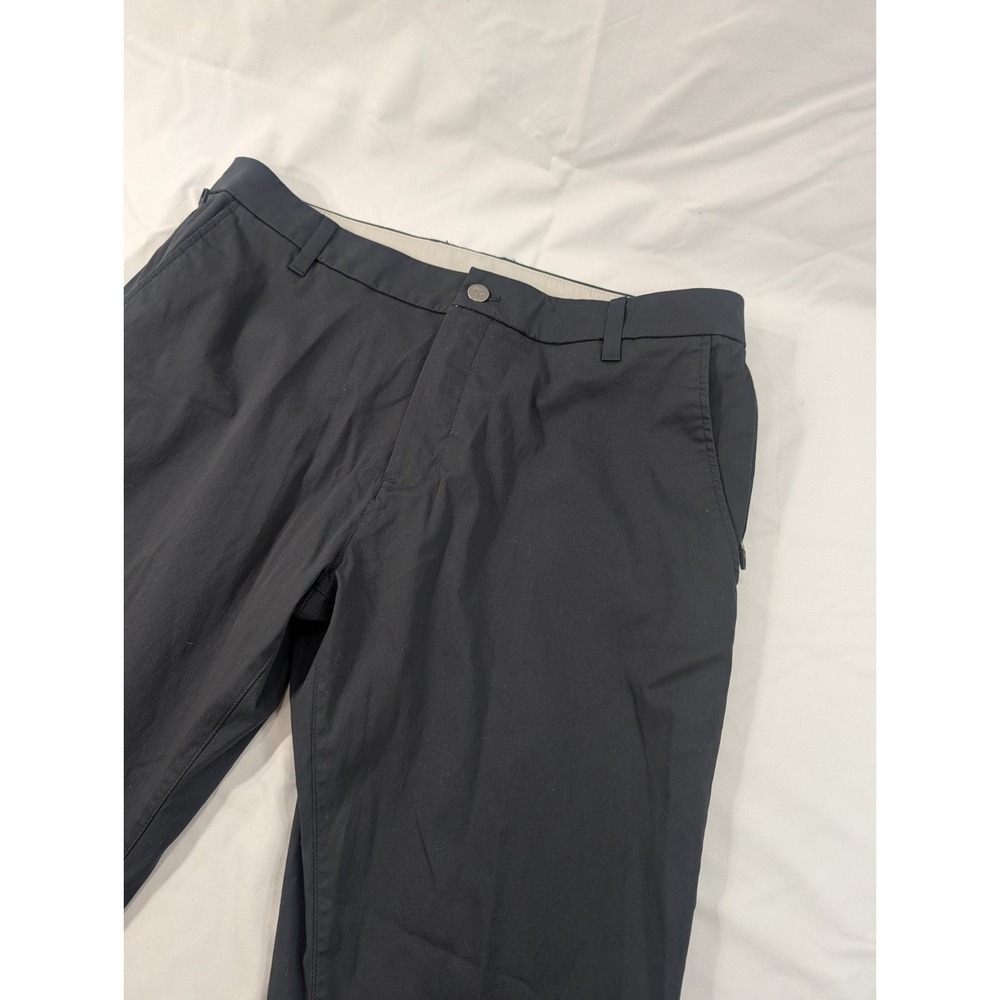 Birddogs Boom Pants Men 36 x 30 Charcoal Nylon Lined Stretch Tapered Boomstick